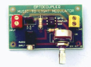 AUDIO-TO-LIGHT MODULATOR KIT